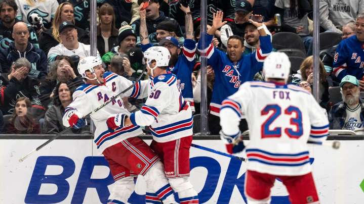 Cuylle scores in OT as Rangers beat Kraken 3