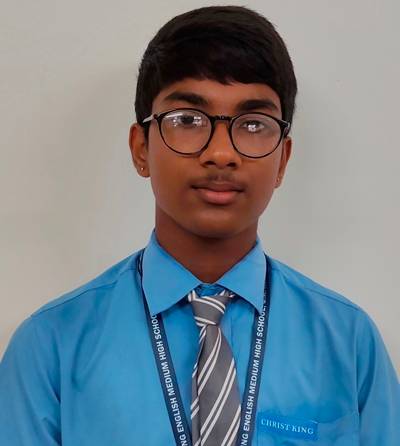Abish from Crestking School qualifies for district