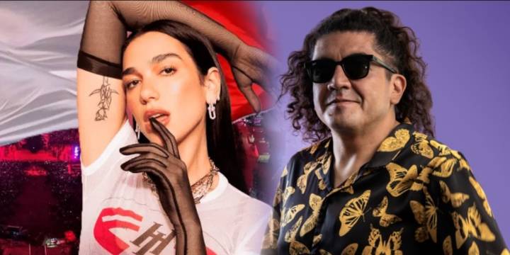 Dua Lipa y Mauricio Mesones cantan “Cariñito” en vivo y fans celebran eufóricos en el Estadio San Marcos