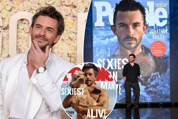Jonathan Bailey named People’s ‘Sexiest Man Alive’ — Ariana Grande, Cynthia Erivo, and more react
