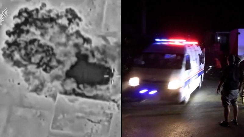 Israel ataca un campo de refugiados palestinos en Líbano