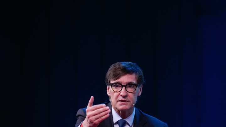 Salvador Illa afirma que tiene "un horizonte optimista respecto a los presupuestos"