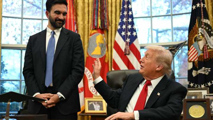Trump and Mamdani hold cordial White House meeting after months of attacks