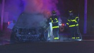 Fire totals SUV on Youngstown's Southside