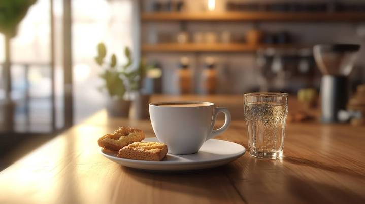 Pocos lo saben: por qué te sirven un vaso de soda cuando pedís un café
