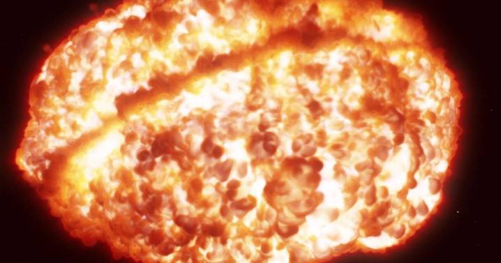 Scientists capture rare glimpse of exploding supernova star