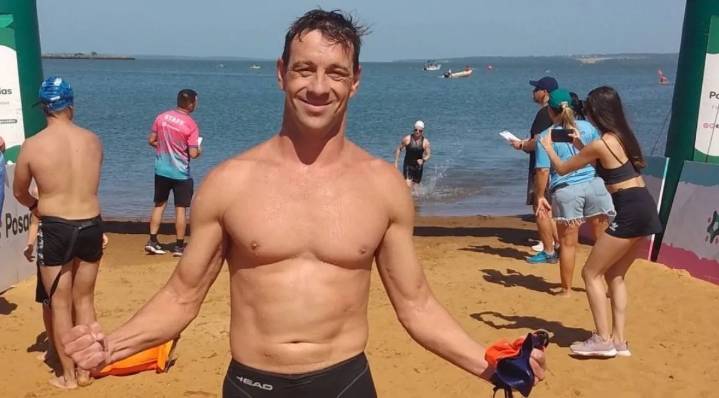 “Vuelvo a disfrutar”: Rafael Noguera se prepara para el Triatlón Olímpico en El Brete y analiza el presente del deporte en Misiones