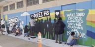 New ‘Drive With Aloha’ mural underway at Kapolei High School