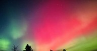 The Aurora Borealis lights up the sky across the Inland Northwest