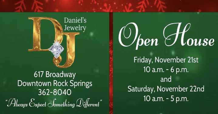Daniel’s Jewelry Invites You to Their Holiday Open House