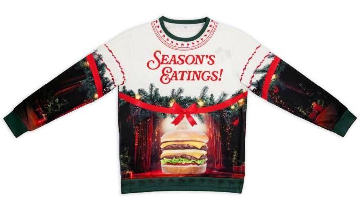 Behold In-N-Out Burger’s ugly Christmas sweater for 2025