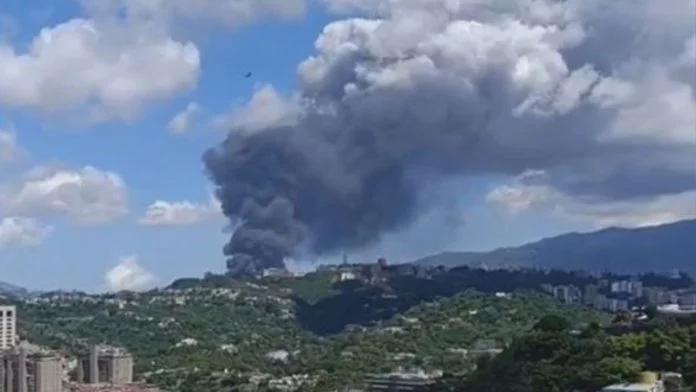 Un fallecido y 200 personas afectadas por nube tóxica tras incendio en complejo petroquímico de Anzoátegui