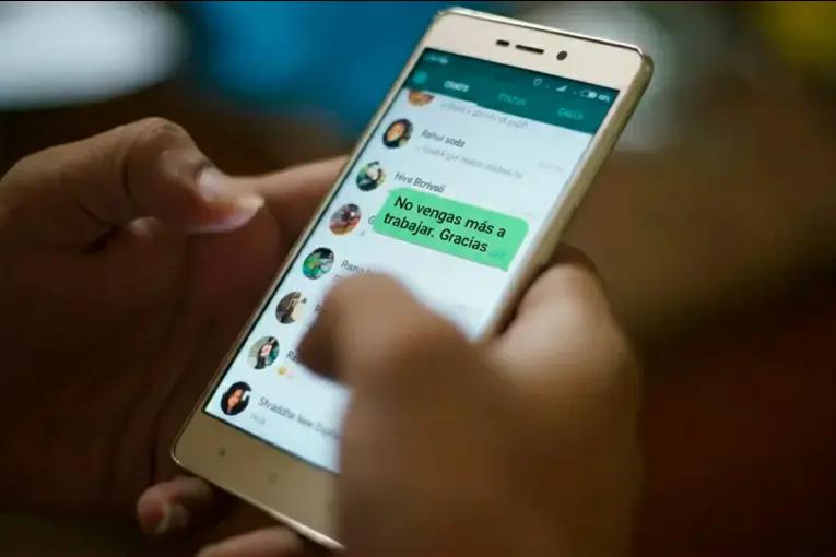 La Justicia equiparó un mensaje de WhatsApp a un telegrama laboral o una carta documento