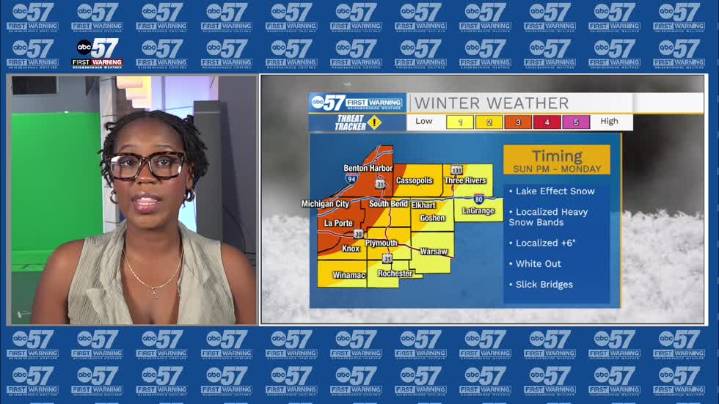 Mixed precipitation overnight, Lake effect snow ahead