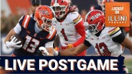 LIVE POSTGAME: Illini Win Behind HUGE Defensive Performance 