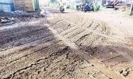 Luxury apartment construction: Residents of CMRL quarters lament slushy road