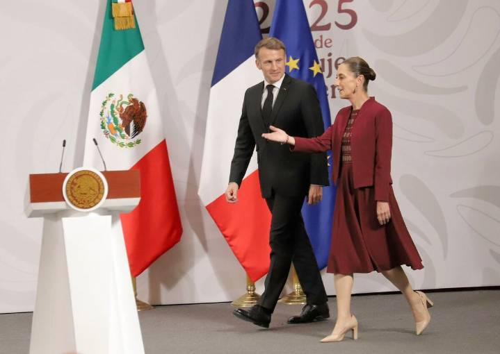Sheinbaum destaca que visita de Macron a México simboliza una nueva etapa