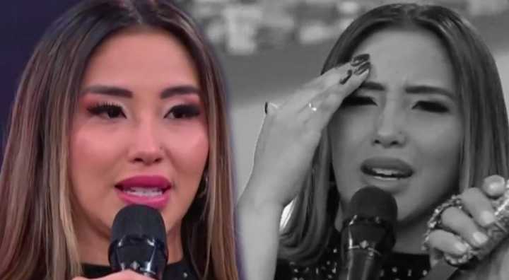 Xiomy Kanashiro se muestra SENSIBLE en vivo y SE QUIEBRA al hablar de delicado tema: "No fue una etapa..."
