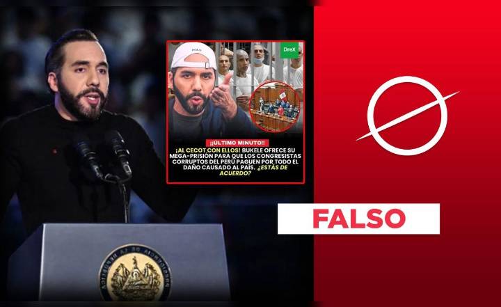 Nayib Bukele no ofreció megaprisión del Cecot para encarcelar a políticos condenados por corrupción