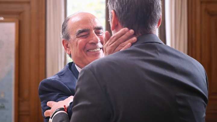 "Gracias por tu entrega y tu legado": el mensaje de Adorni a Guillermo Francos