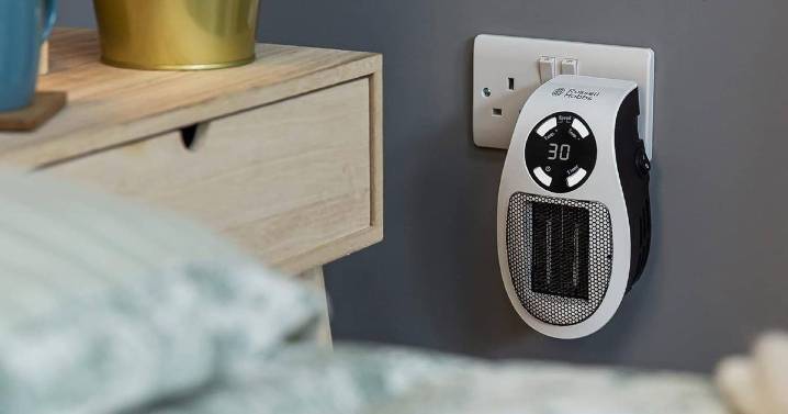 Plug heater that 'takes the chill off a room' now 83p by following this deal stack