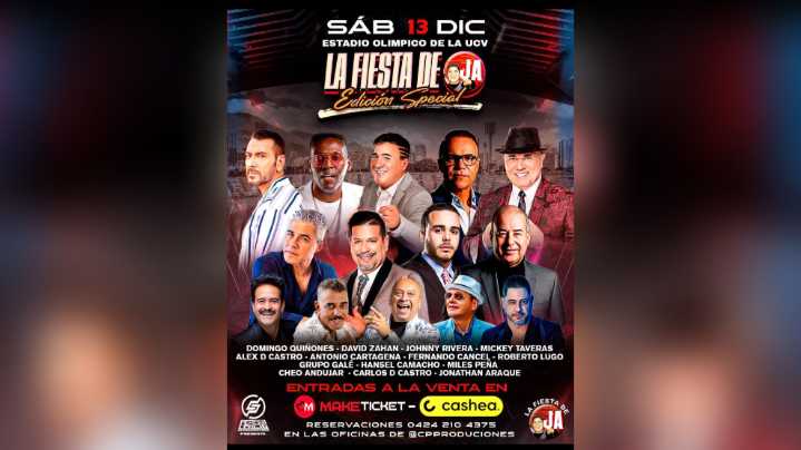 CP Producciones inicia el conteo regresivo para la fiesta de JA