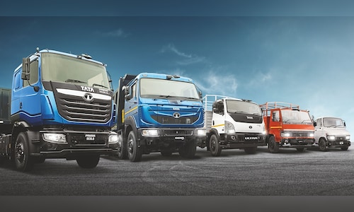 Tata Motors CV shares gain after debuting at ₹330 per share on the bourses