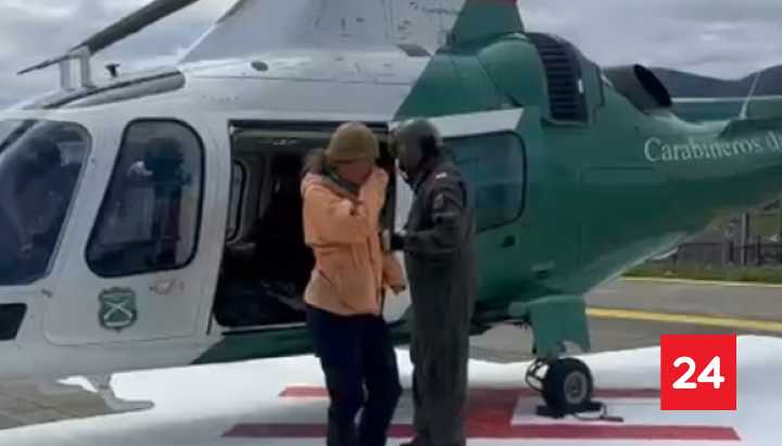 VIDEO: Así fue el traslado a Puerto Natales de los sobrevivientes de Torres del Paine