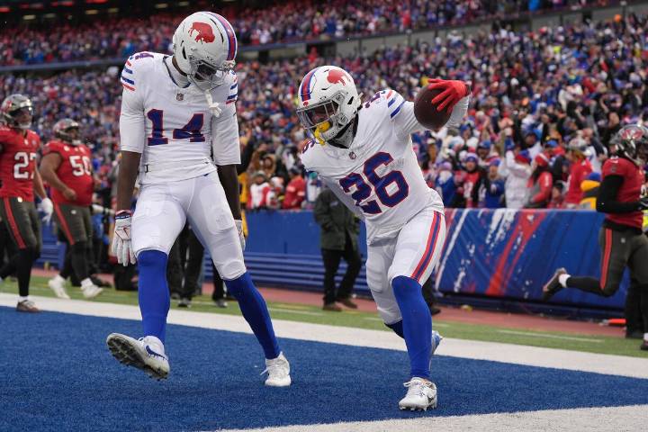Josh Allen throws for three TDs, runs for three more in Bills’ win over Buccaneers