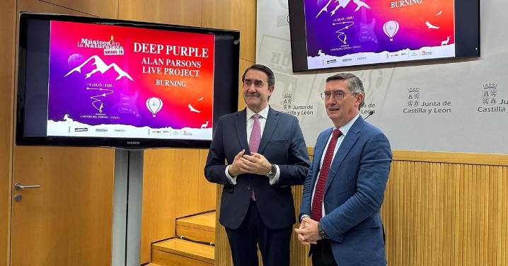 Deep Purple, Alan Parsons y Burning encabezan el el cartel de próxima edición de 'Músicos en la Naturaleza'