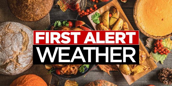Jamie Ertle’s First Alert Forecast for Thanksgiving, Nov 26, 2025