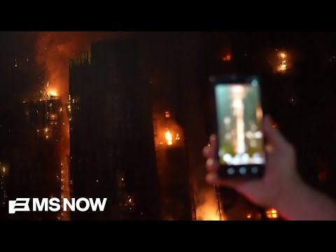 Eight people arrested Friday over massive Hong Kong high-rise fire that killed at least 128