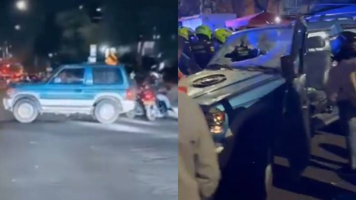 Identifican al conductor que atropelló a motociclistas y luego fue golpeado hasta morir por una turba furiosa en Bogotá