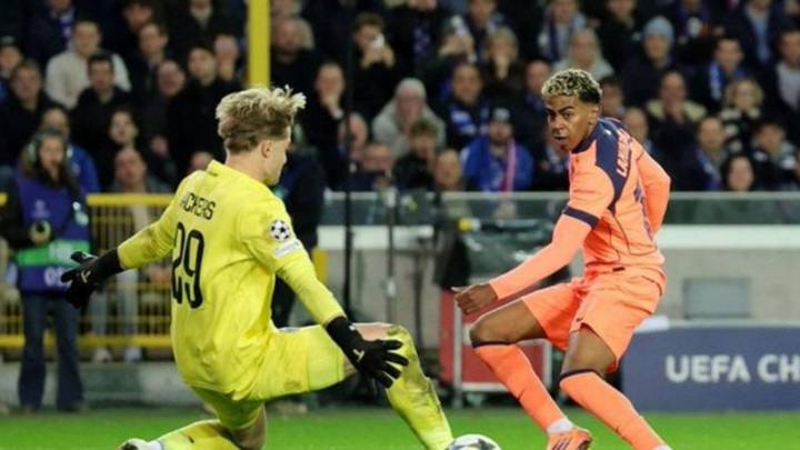 Se salva el Barça del rídiculo en Brujas: Empató 3-3 en la J4 de la Champions League