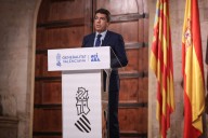 Carlos Mazón dimite un año después de la Dana: "No puedo más"