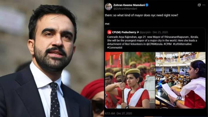 'Comrade Arya, Mayor of Thiruvananthapuram'; When Mamdani reacted to Arya Rajendran's election win