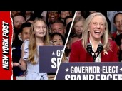 VA Gov-Elect Spanberger Shames Daughter During Victory Speech: 'You Did Not Clean Your Room Today'