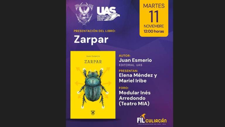 Participará Editorial UAS en Feria del Libro de Culiacán