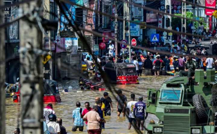 Inundaciones en Indonesia, Tailandia y Sri Lanka dejan más de 800 muertos