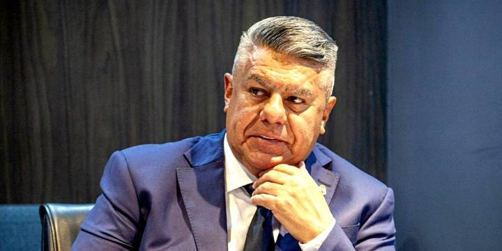 Chiqui Tapia, en plena polémica: «Un equipo no pierde por un error arbitral»