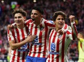 Con goles de Julián Álvarez y Almada,  Atlético de Madrid del Cholo Simeone aplastó al Sevilla de Almeyda