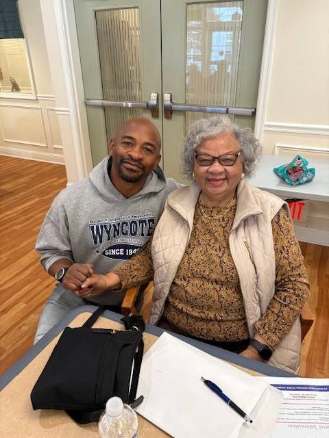 Rep. Napoleon Nelson Visits Samuel A. Green House