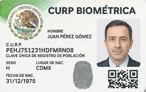 Crece demanda de CURP biométrica
