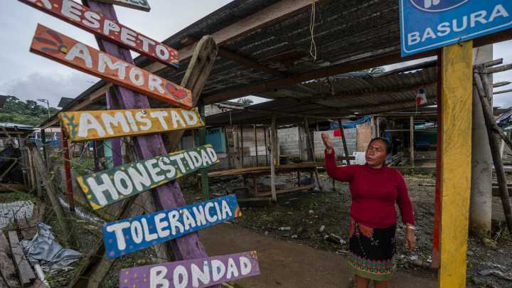 A village in Panama adapts after migration in the Darién Gap plunges