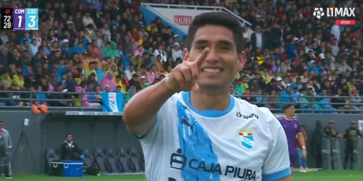 Goles y doblete de Irven Ávila para triunfo de Sporting Cristal vs Comerciantes Unidos por Liga 1 2025