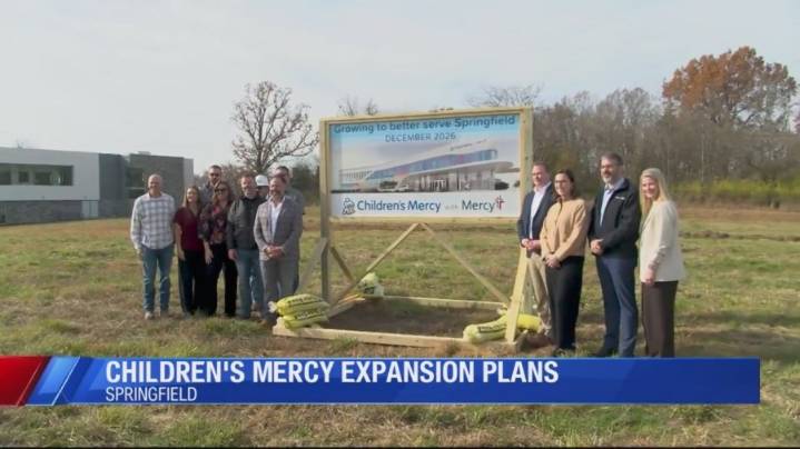 Children's Mercy and Mercy Hospitals expanding health care services on south side of Springfield through new partnership