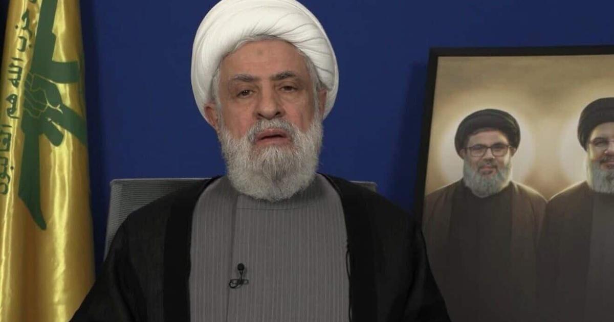 Southern Lebanon strikes ‘cannot continue,’ Qassem warns Israel