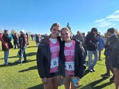 STATE CROSS COUNTRY 2025: Sophia Reese and Samantha Clouse