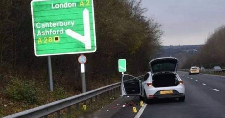 Pair jailed for nearly 50 years after sickening axe attack on busy A2