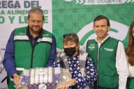 Coahuila: Entregan programa de huevo y leche a familias de Ramos Arizpe